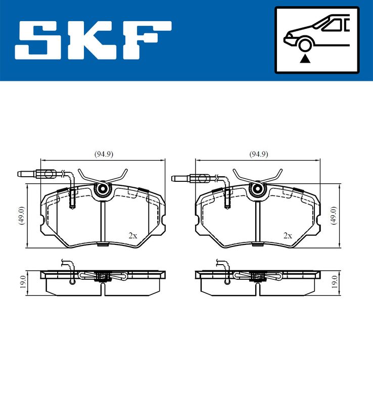 BRAKE PADS KIT|24-05