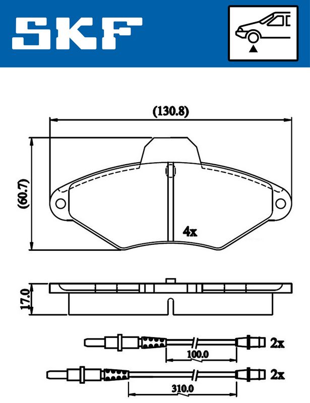 BRAKE PADS KIT|24-05