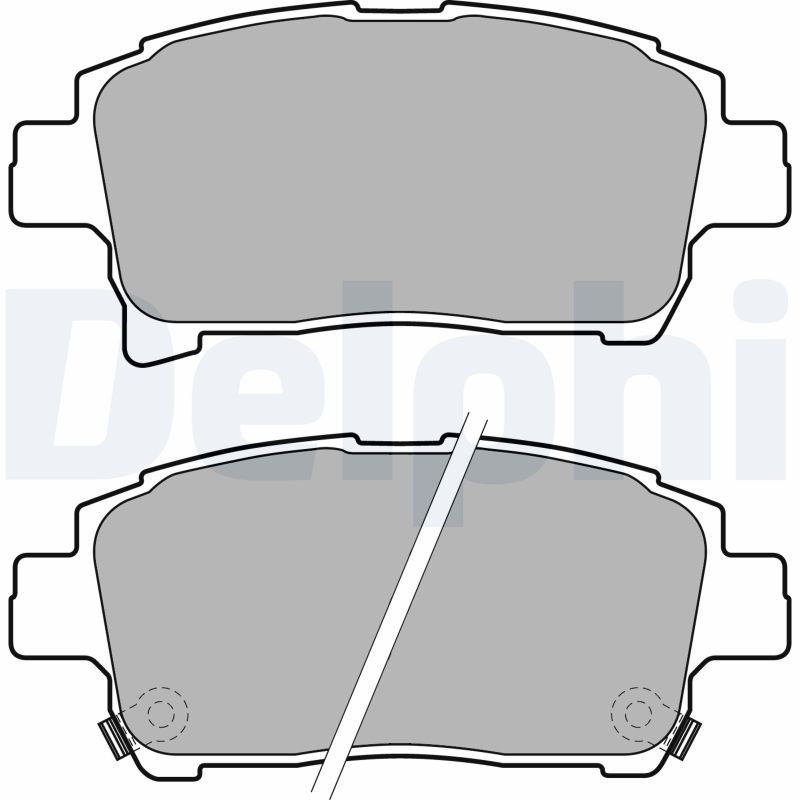 Brake Pad Set, disc brake   WVA:23271 23745|ohne Zubehör|f|2-5 munkanapos szállítás 13:30-ig rendelve 2024.12