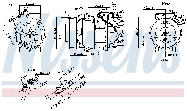 AC-KOMPRESSOR 6SEL14C|1 munkanapos beszerzés 2024.12