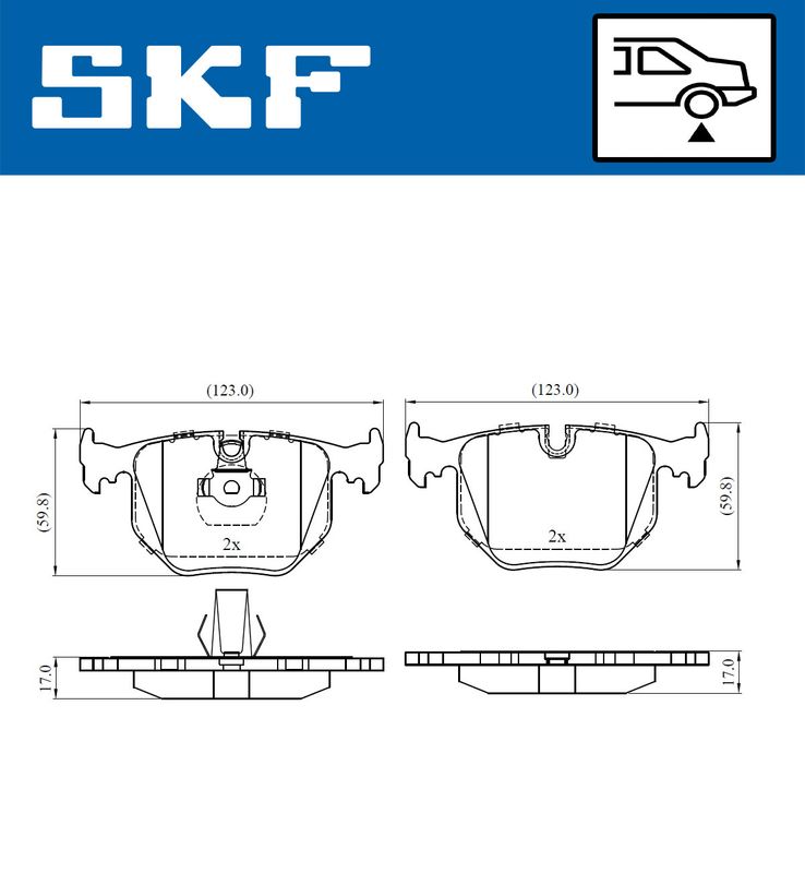 BRAKE PADS KIT|24-05