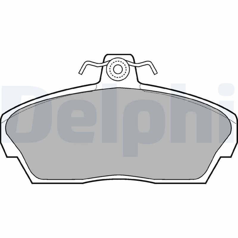 Brake Pad Set, disc brake   Vorderachse|WVA:21515, 21515 2|2-5 munkanapos szállítás 13:30-ig rendelve 2024.12