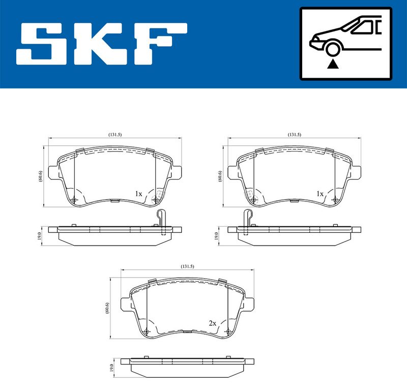 BRAKE PADS KIT|24-05