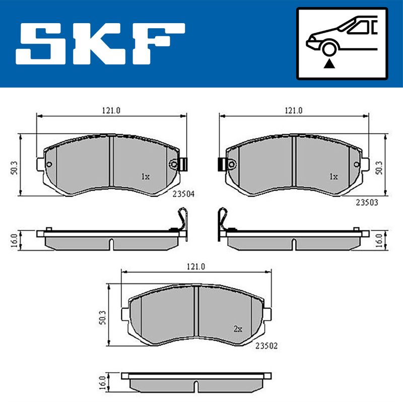 BRAKE PADS KIT|24-05