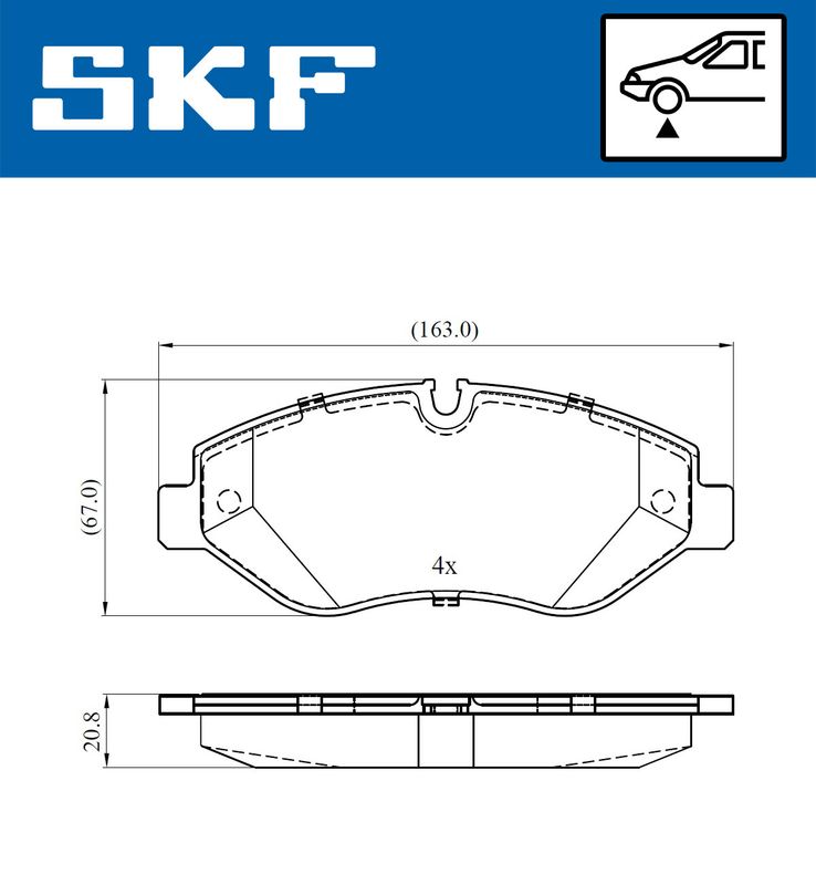 BRAKE PADS KIT|24-05