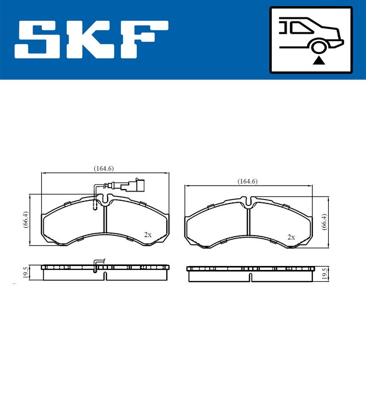 BRAKE PADS KIT|24-05