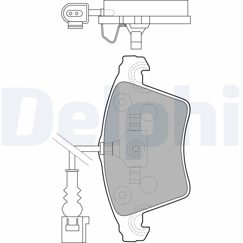 Brake Pad Set, disc brake  VW T5 T6 WVA:23746 23747 23749|ohne Zub|2-5 munkanapos szállítás 13:30-ig rendelve 2024.12