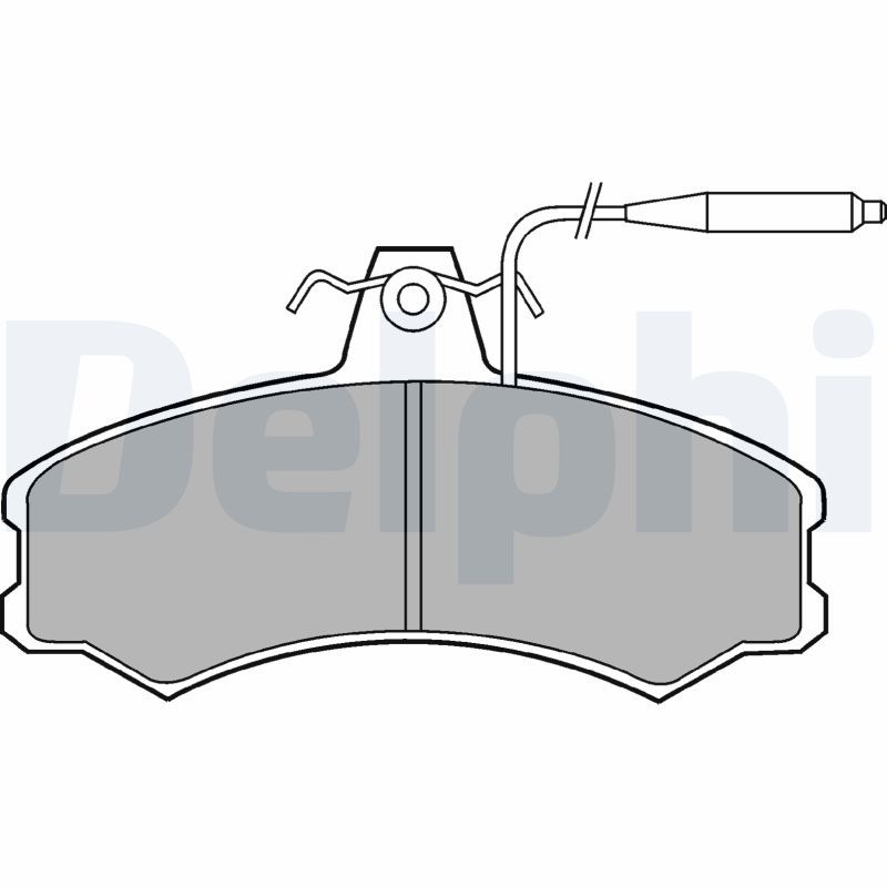 Brake Pad Set, disc brake   Vorderachse|WVA:20741, 20741 2|2-5 munkanapos szállítás 13:30-ig rendelve 2025.1