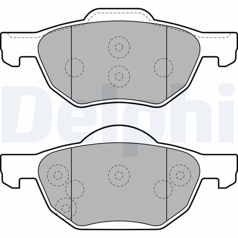 Brake Pad Set, disc brake   Vorderachse|WVA:23719, 23720 2|2-5 munkanapos szállítás 13:30-ig rendelve 2024.12