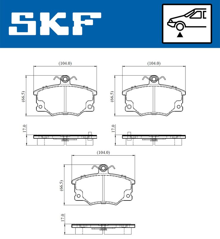 BRAKE PADS KIT|24-05