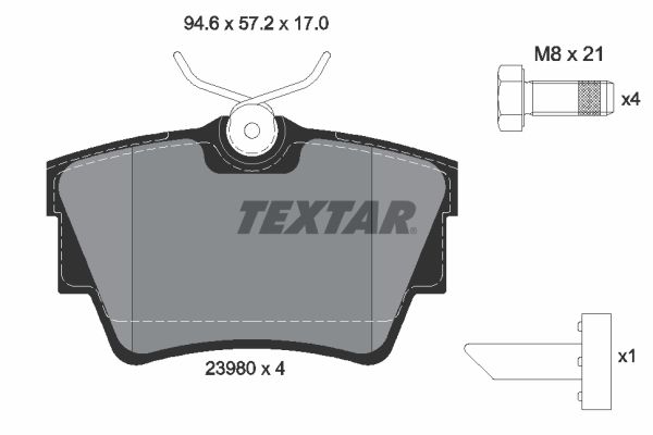 Textar fékbetét|2022.8.8