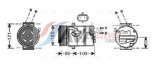 AVA QUALITY COOLING alkatrész|Távoli klt. esetén 1-2 m.napos szállítás 2024.12.20