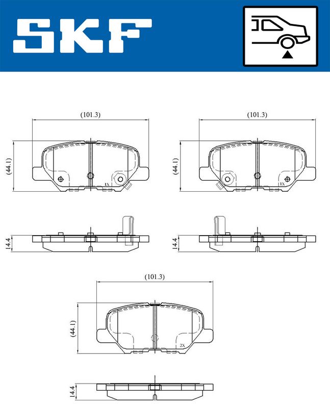 BRAKE PADS KIT|24-05