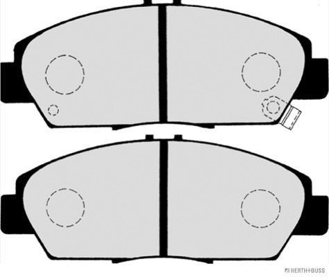 Brake Pad Set, disc brake   Vorderachse|WVA:21879|mit akus|2-5 munkanapos szállítás 13:30-ig rendelve 2024.12