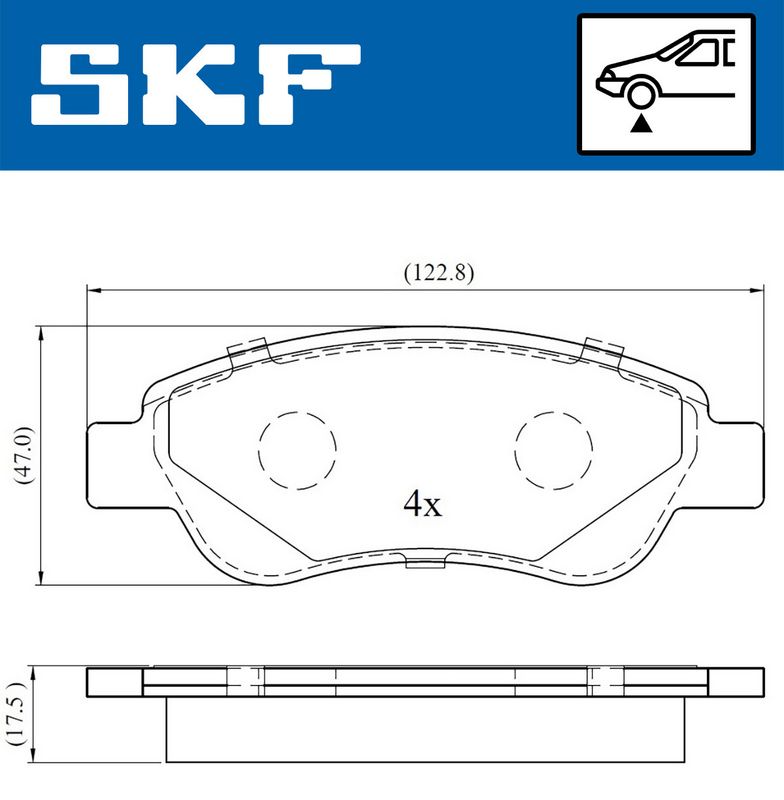 BRAKE PADS KIT|24-05