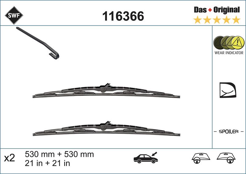 ablaktorlő szet spolier Audi/VW 530sp/530mm|2022.8.8