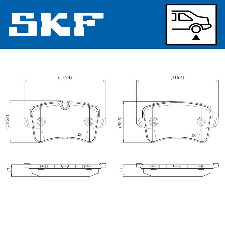 BRAKE PADS KIT|24-05