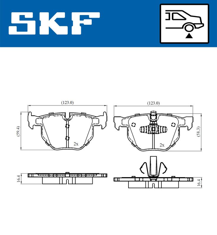 BRAKE PADS KIT|24-05