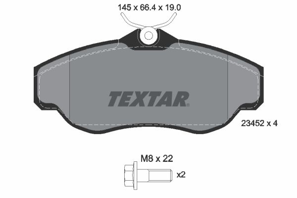 Textar fékbetét|2022.8.8