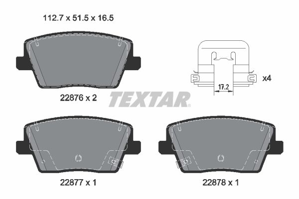 TEXTAR alkatrész|Távoli klt. esetén 1-2 m.napos szállítás 2025.1.9