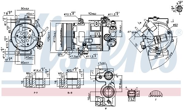 AC-KOMPRESSOR SD6C12|1 munkanapos beszerzés 2024.12