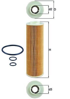 OX183/5D ECO OELFILTER|1 munkanapos beszerzés 2024.12