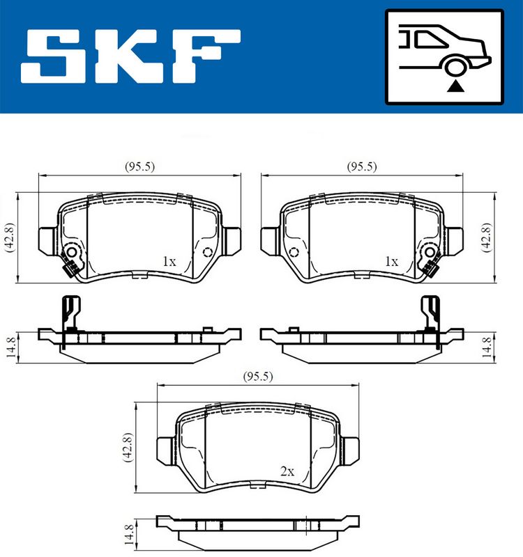 BRAKE PADS KIT|24-05