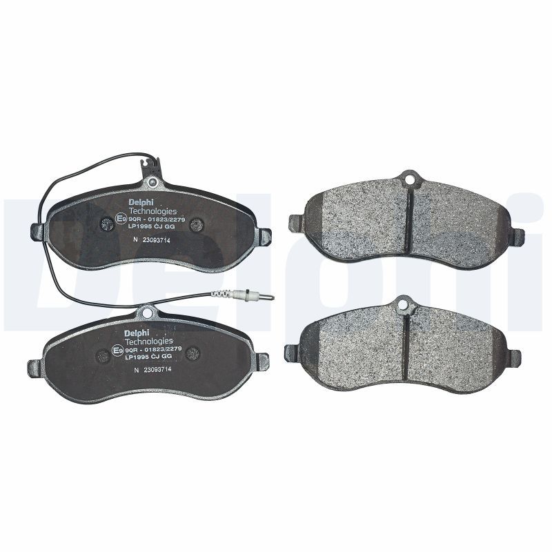 Brake Pad Set, disc brake   Vorderachse|WVA:24595, 24595 2|2-5 munkanapos szállítás 13:30-ig rendelve 2024.12