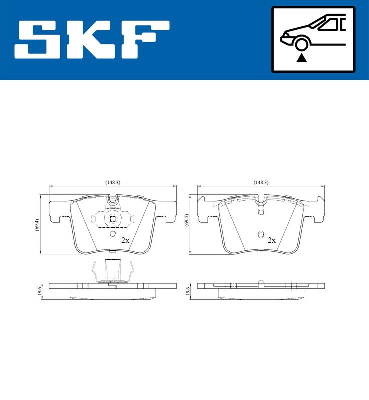 BRAKE PADS KIT|24-05