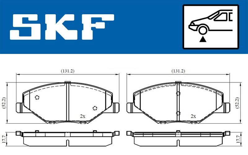 BRAKE PADS KIT|24-05