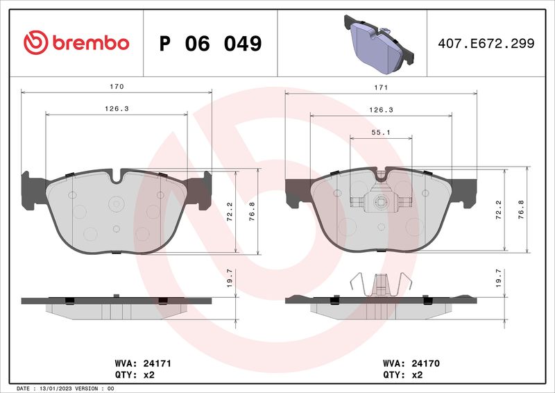 BREMBO alkatrész|Távoli klt. esetén 1-2 m.napos szállítás 2024.12.24