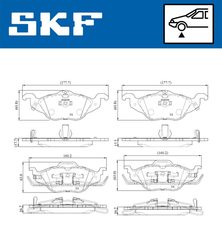 BRAKE PADS KIT|24-05