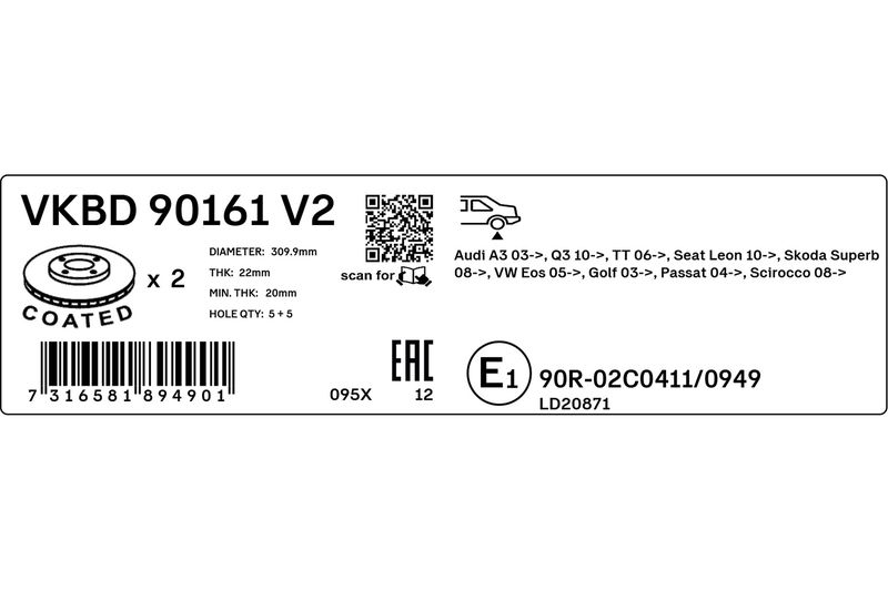 BRAKE DISC KIT|24-05