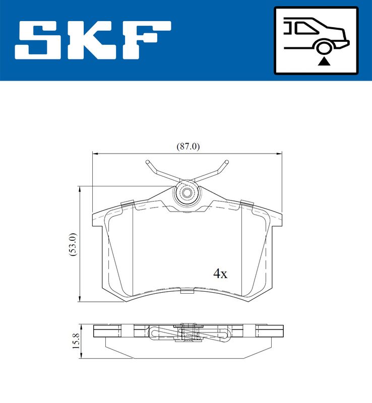 BRAKE PADS KIT|24-05