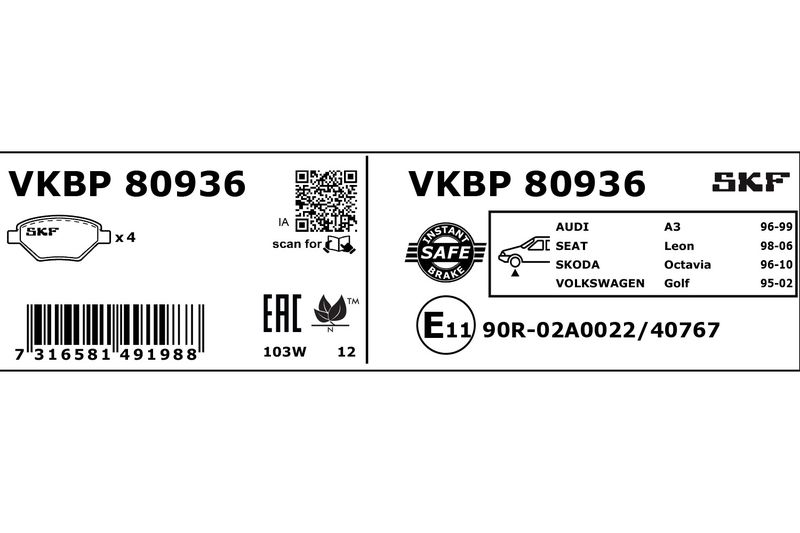 BRAKE PADS KIT|24-05