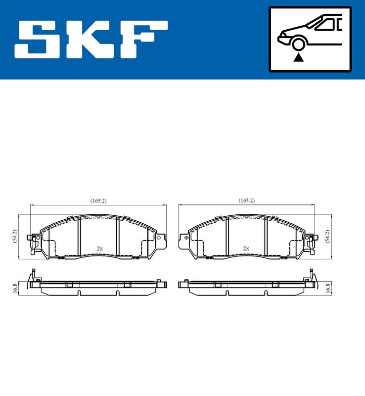 BRAKE PADS KIT|24-05