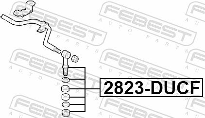 FEBEST alkatrész|Távoli klt. esetén 1-2 m.napos szállítás 2025.1.10