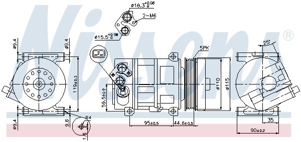 AC-KOMPRESSOR 10P17C|1 munkanapos beszerzés 2024.12