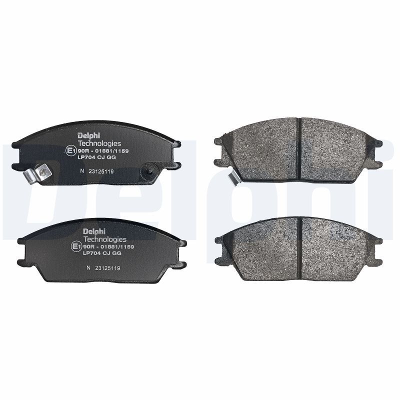 Brake Pad Set, disc brake   Vorderachse|WVA:21012, 21012 2|2-5 munkanapos szállítás 13:30-ig rendelve 2024.12