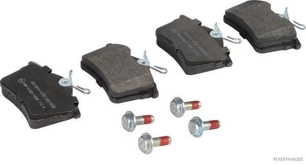 Brake Pad Set, disc brake   Hinterachse|WVA:24765|ohne aku|2-5 munkanapos szállítás 13:30-ig rendelve 2024.12