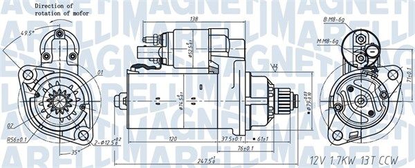 MAGNETI MARELLI ALKATRÉSZ|Csak távoli készlet esetén szállítjuk 2024.11.12