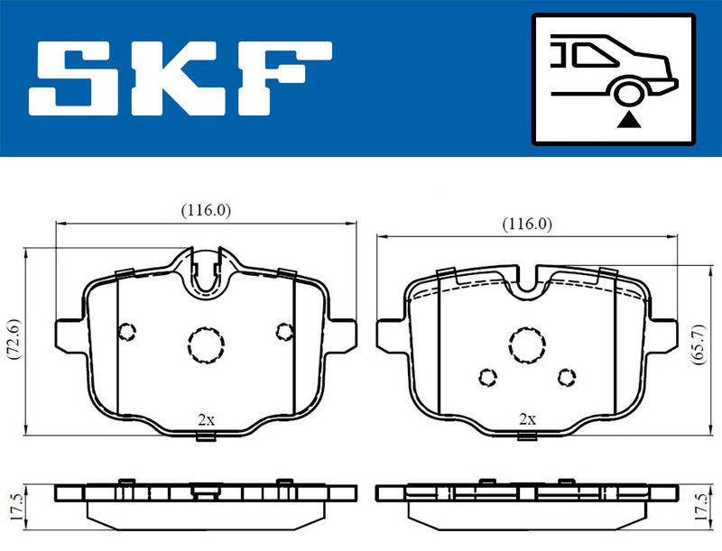 BRAKE PADS KIT|24-05