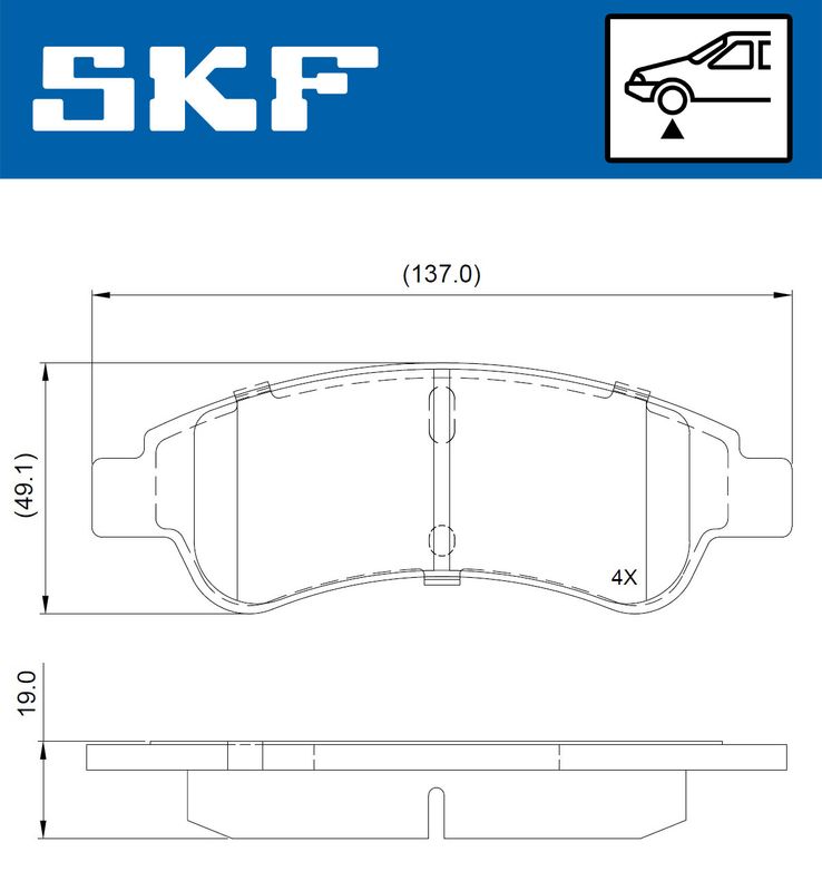 BRAKE PADS KIT|24-05