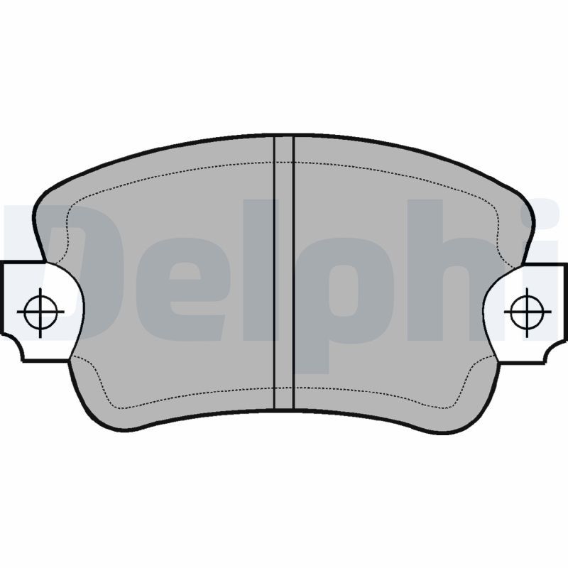 Brake Pad Set, disc brake   WVA:20488, 20488 20570|ohne Zu|2-5 munkanapos szállítás 13:30-ig rendelve 2024.12