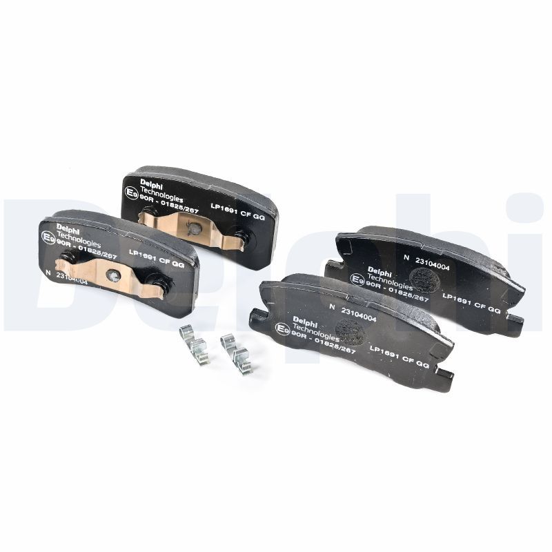 Brake Pad Set, disc brake   Hinterachse|WVA:23582, 23582 2|2-5 munkanapos szállítás 13:30-ig rendelve 2024.12