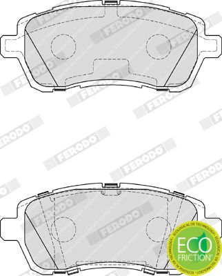 Ferodo Fékbetét készlet, tárcsafék Premier FORD FIESTA|2022.8.8