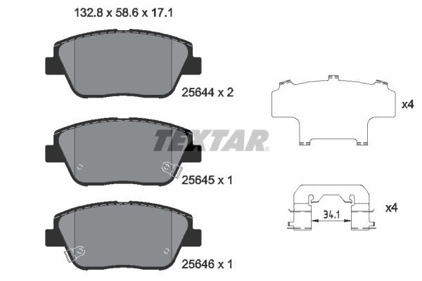 Brake Pad Set, disc brake   WVA:21099|mit Zubehör|nicht fü|2-5 munkanapos szállítás 13:30-ig rendelve 2024.12