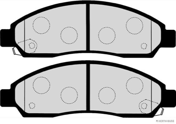 Brake Pad Set, disc brake   Vorderachse|WVA:24370|mit akus|2-5 munkanapos szállítás 13:30-ig rendelve 2025.1