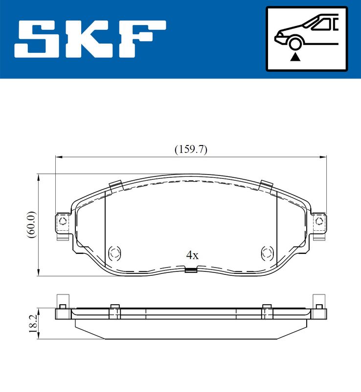 BRAKE PADS KIT|24-05