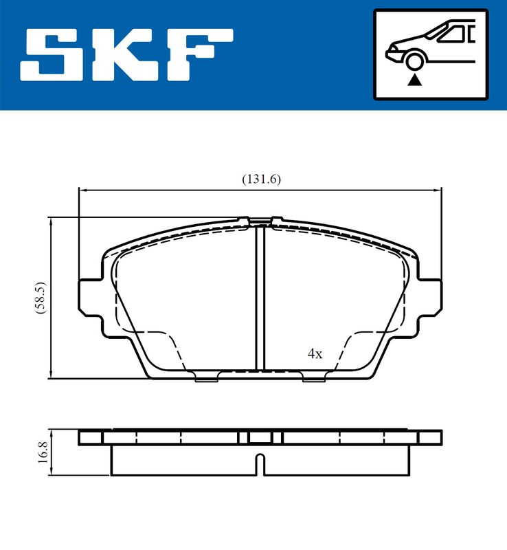 BRAKE PADS KIT|24-05